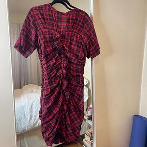 Isabel Marant Étoile gingham dress.
